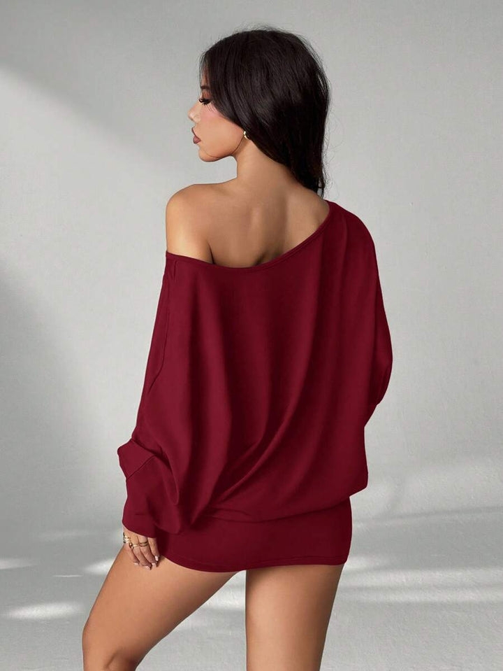 Rochie mini SHEIN, vișiniu