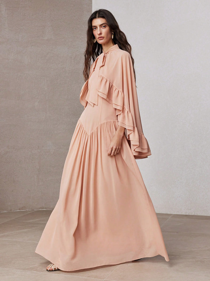 Rochie maxi SHEIN, roz