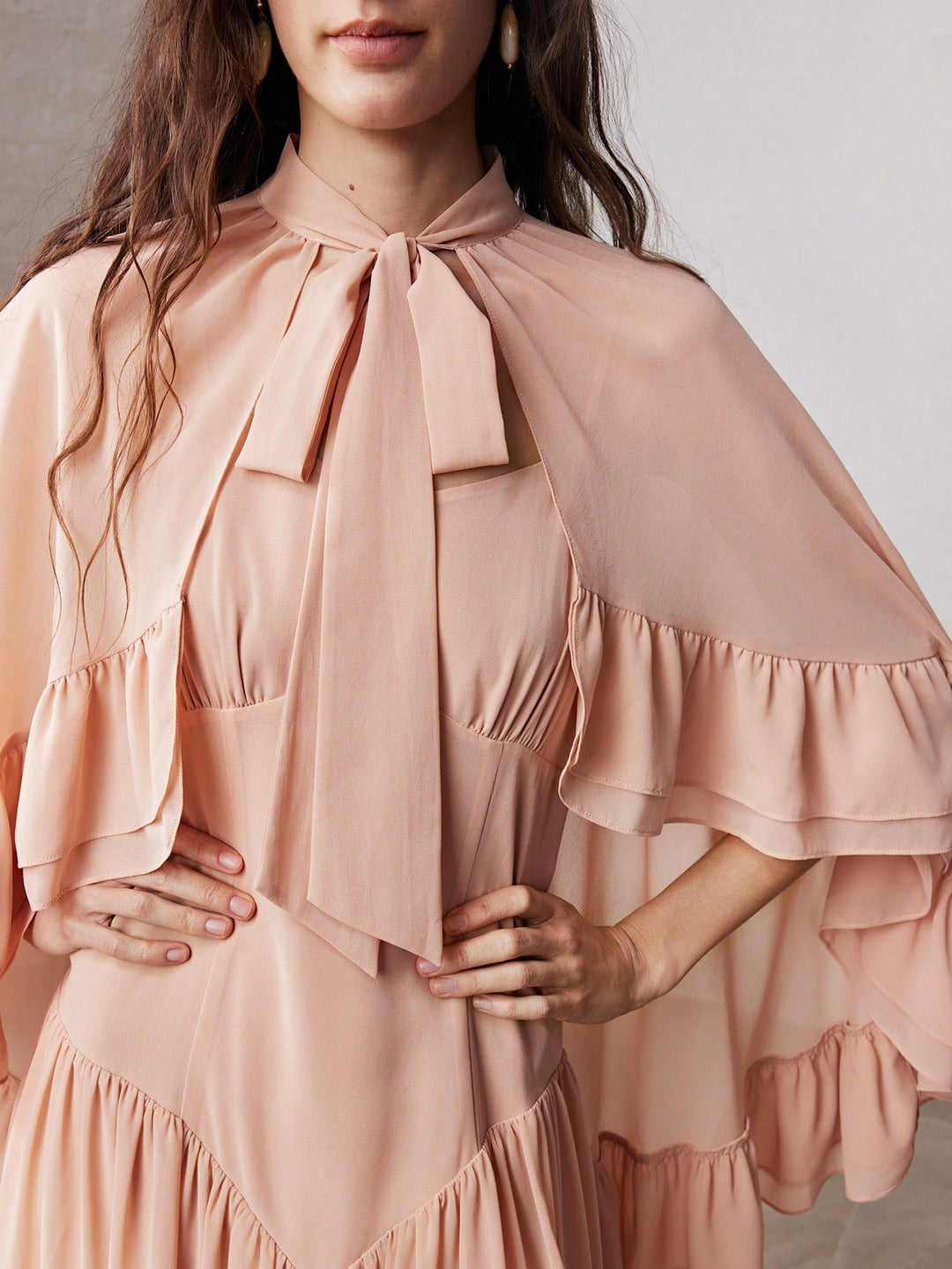 Rochie maxi SHEIN, roz