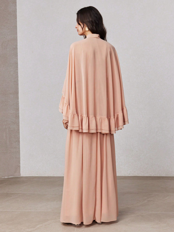 Rochie maxi SHEIN, roz