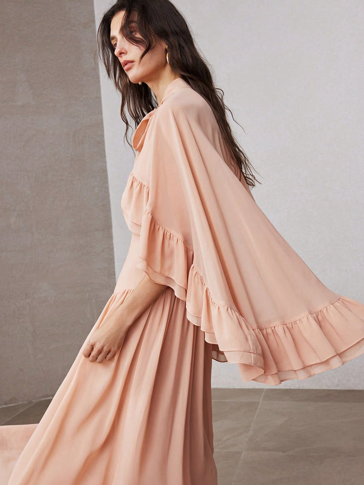 Rochie maxi SHEIN, roz