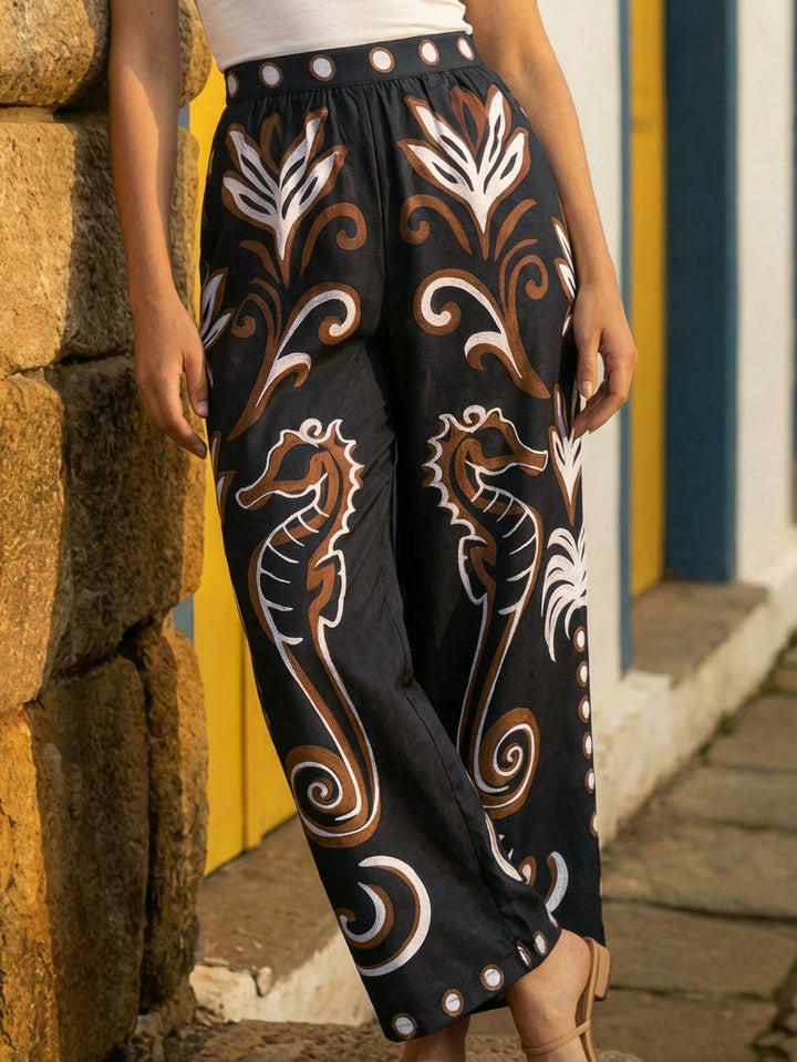 Pantaloni SHEIN, negru