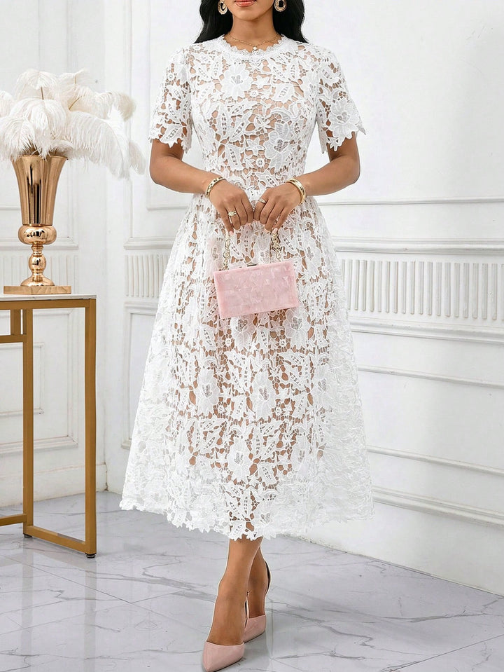 Rochie maxi SHEIN, mix culori
