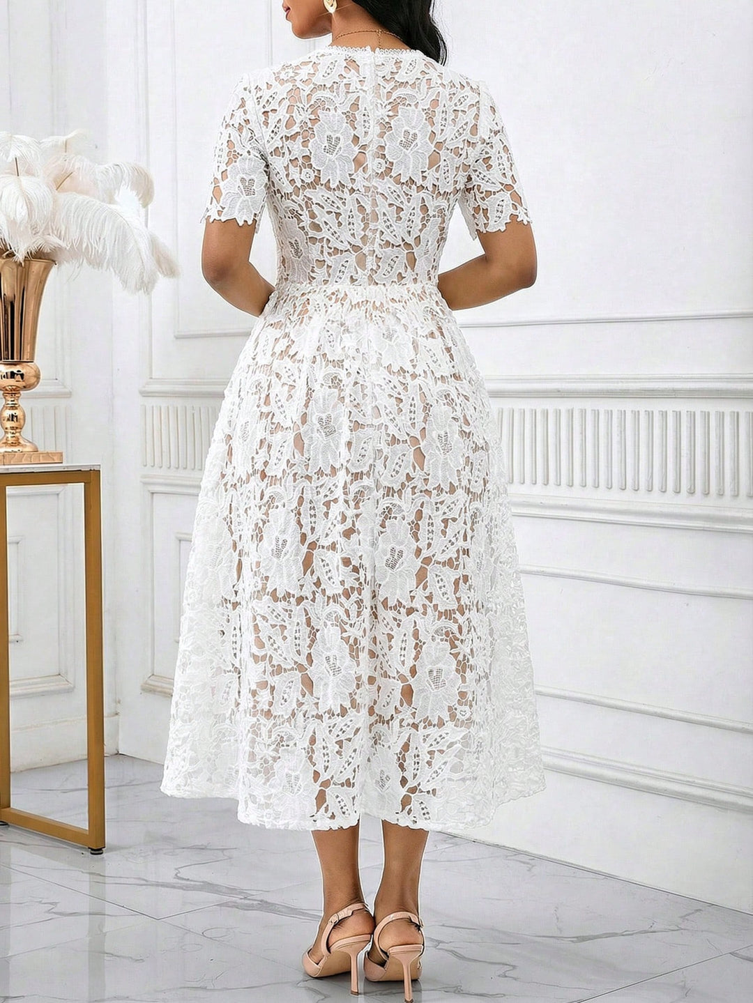 Rochie maxi SHEIN, mix culori