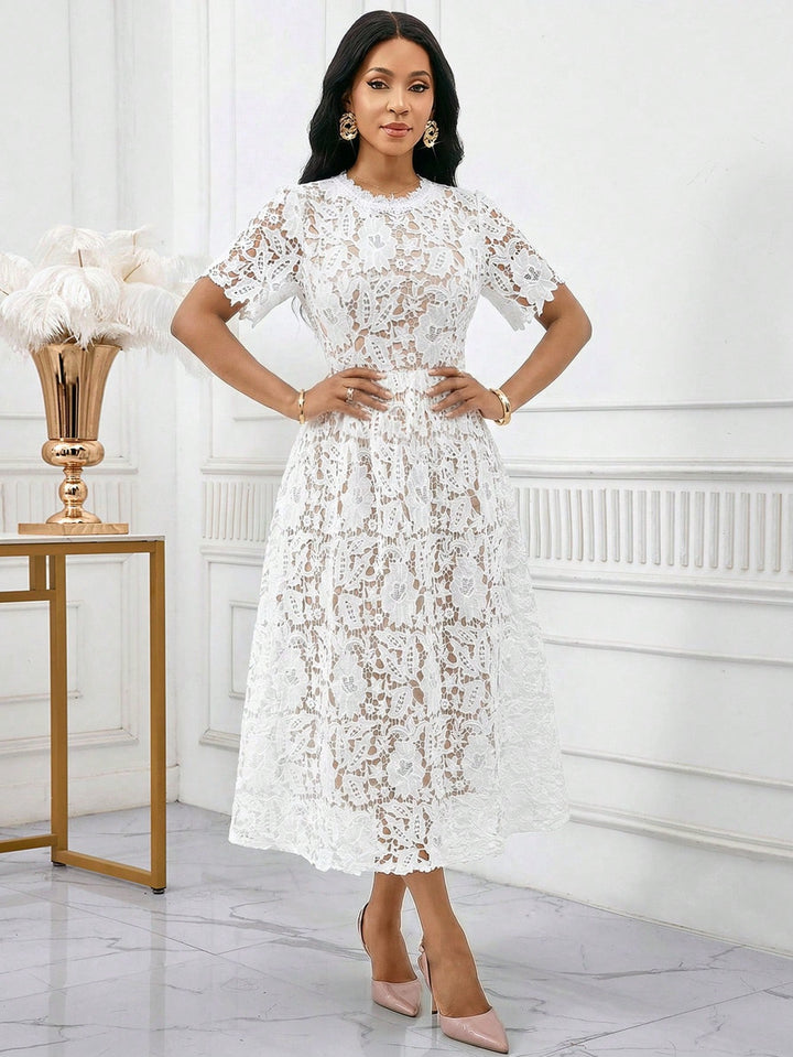 Rochie maxi SHEIN, mix culori