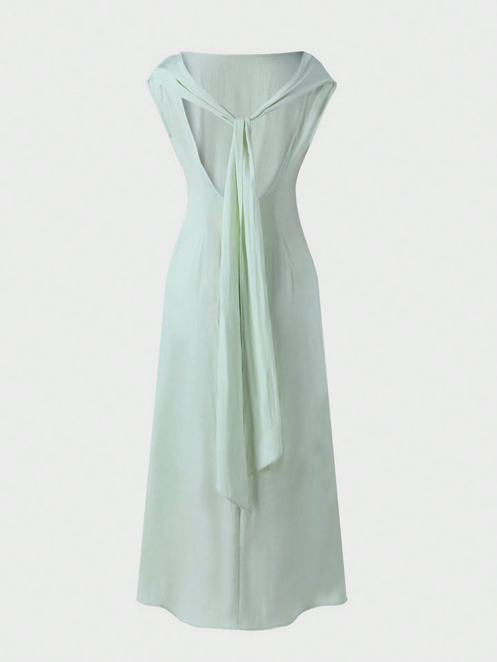Rochie maxi SHEIN, verde