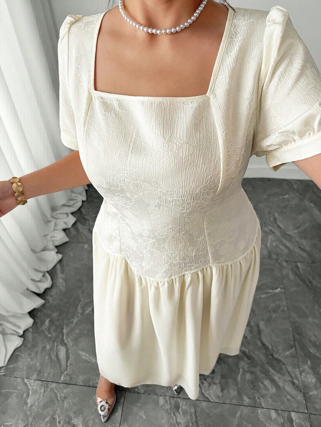 Rochie SHEIN, bej