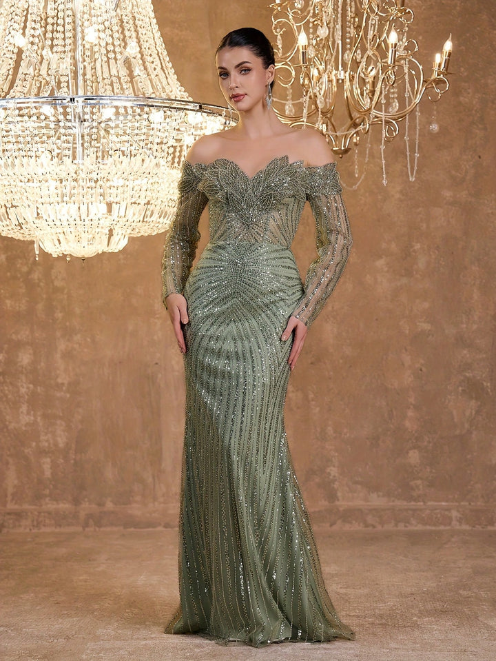 Rochie SHEIN, kaki