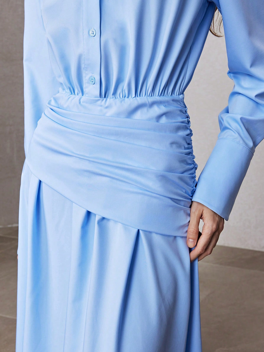 Rochie maxi SHEIN, albastru