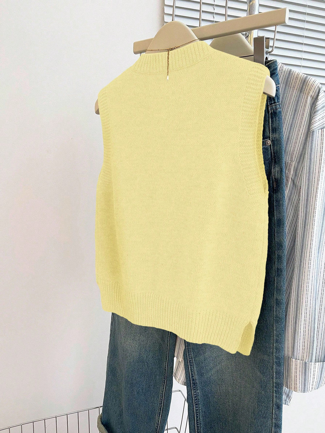 Cardigan SHEIN, galben