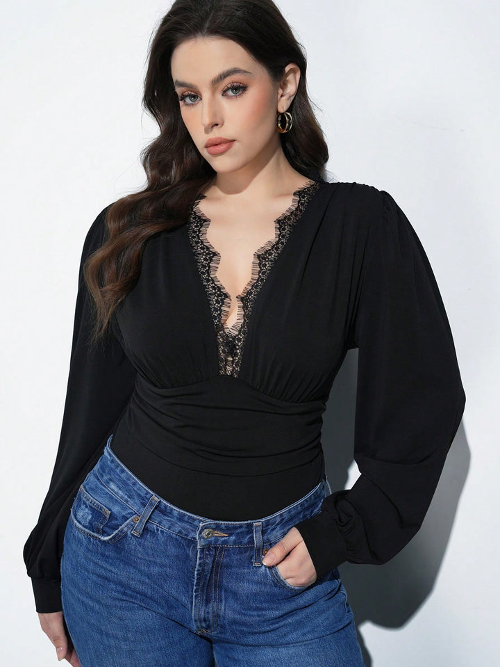 Body SHEIN, vișiniu