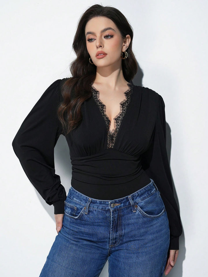Body SHEIN, vișiniu