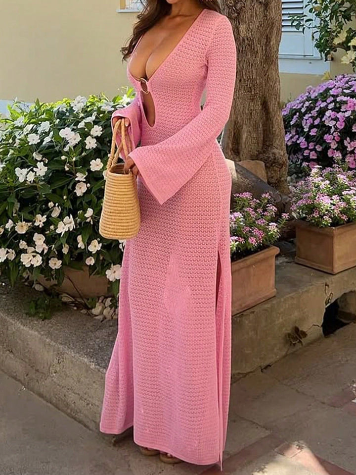 Rochie de plajă SHEIN, roz