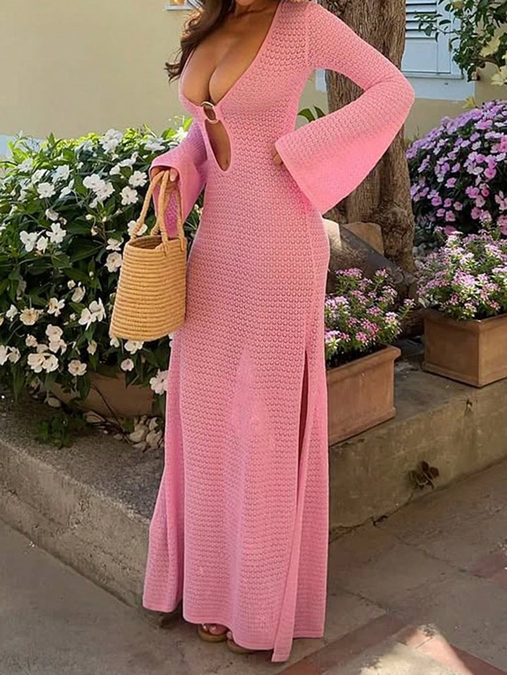 Rochie de plajă SHEIN, roz