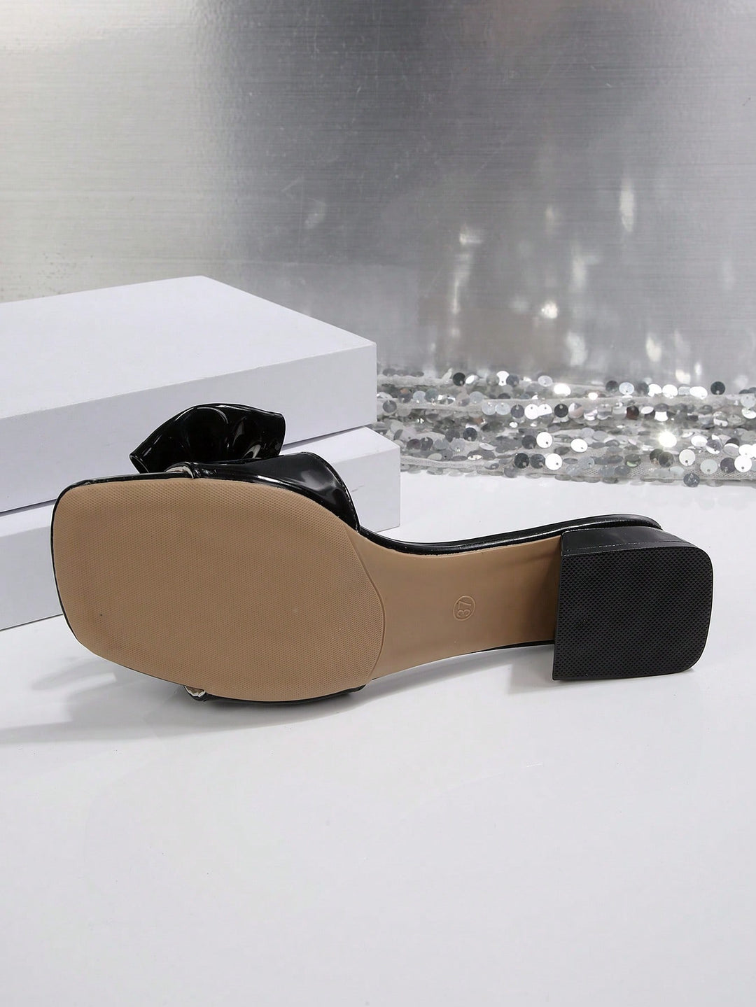 Sandale SHEIN, negru