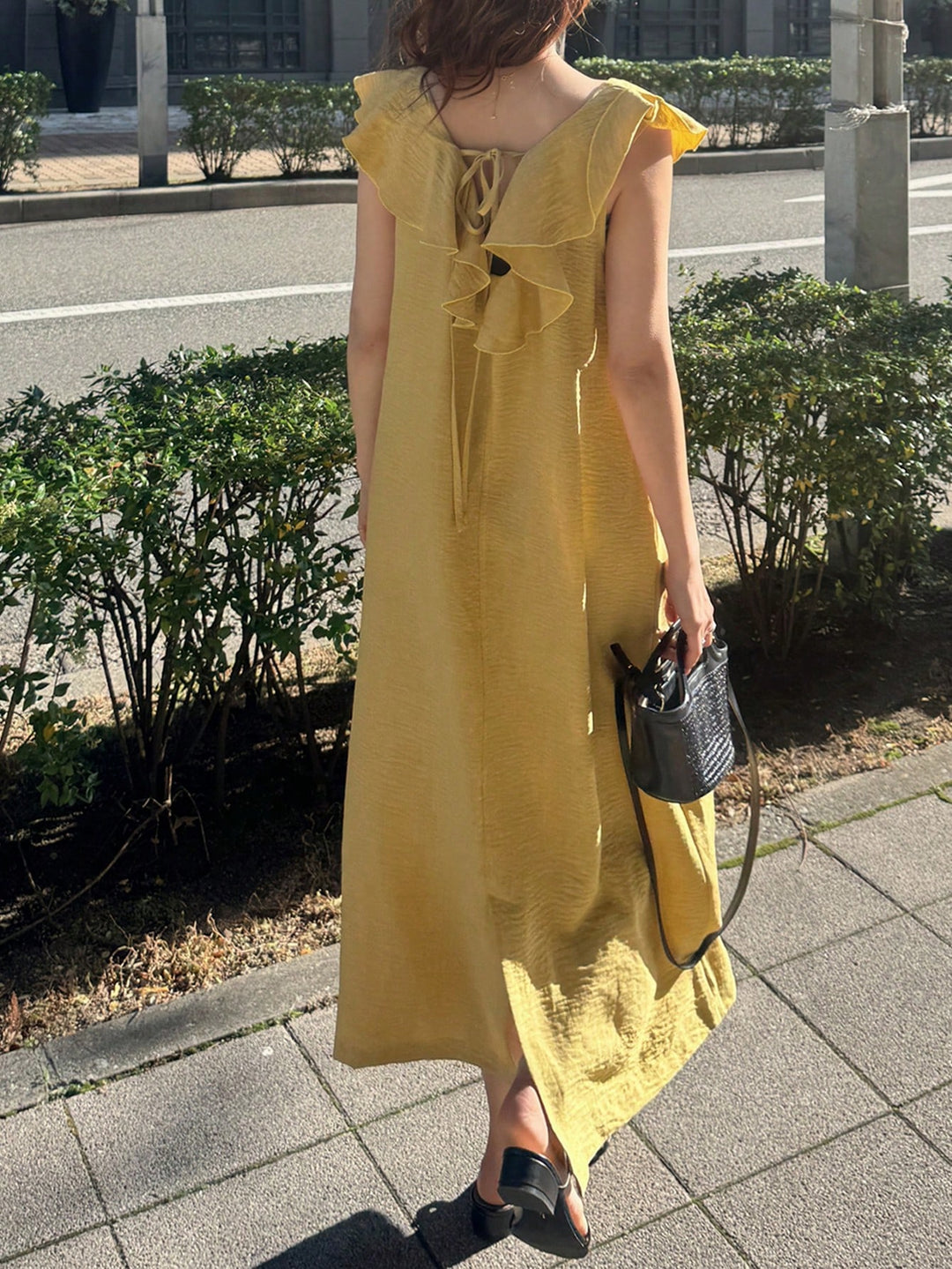 Rochie maxi SHEIN, galben