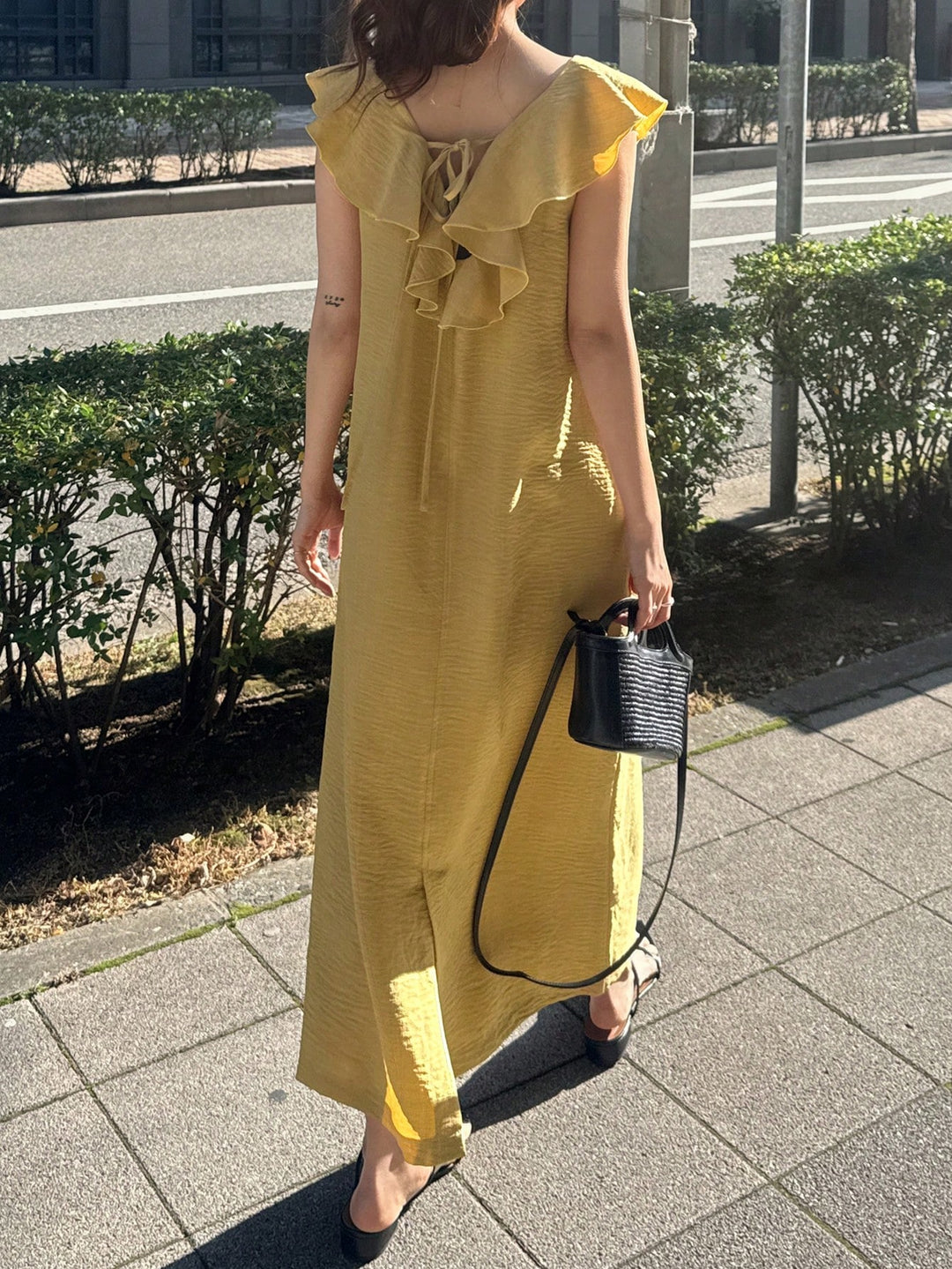 Rochie maxi SHEIN, galben