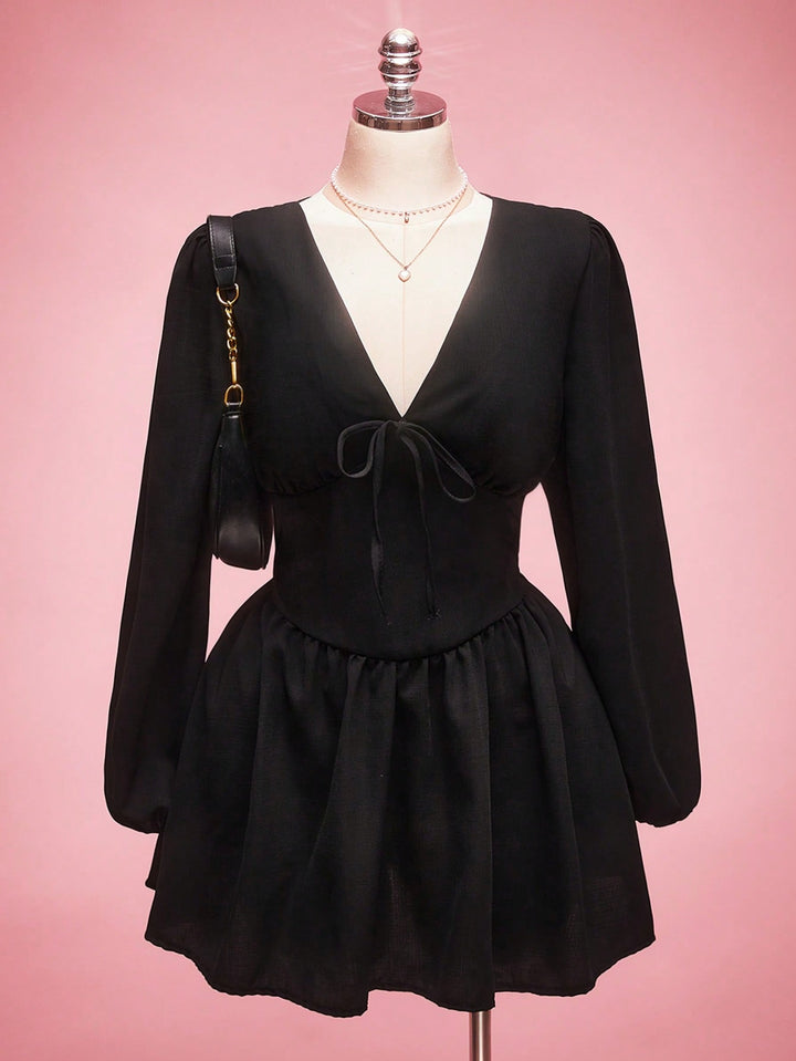 Rochie mini SHEIN, negru
