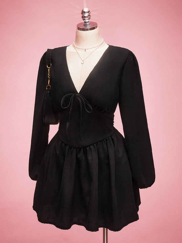 Rochie mini SHEIN, negru