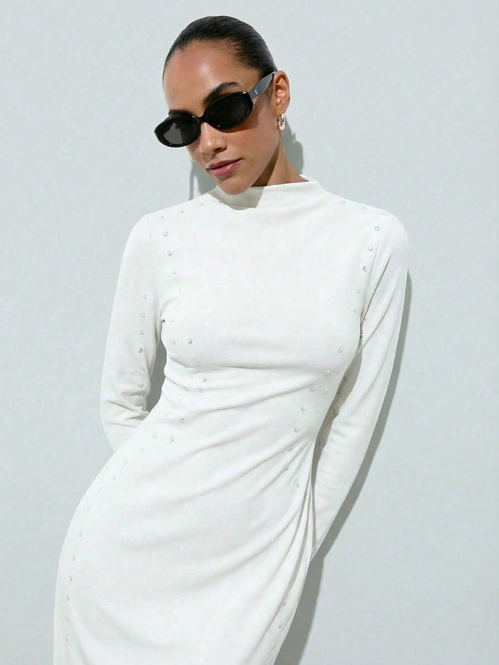 Rochie scurtă SHEIN, alb