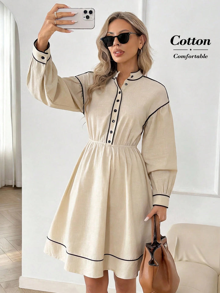 Rochie mini SHEIN, bej