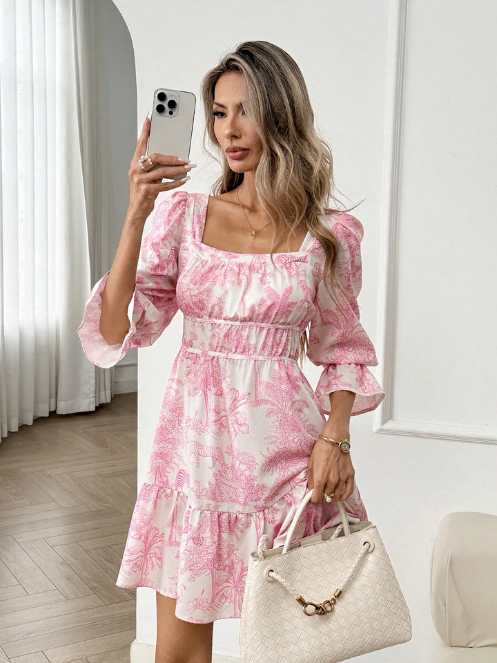 Rochie scurtă SHEIN, mix culori