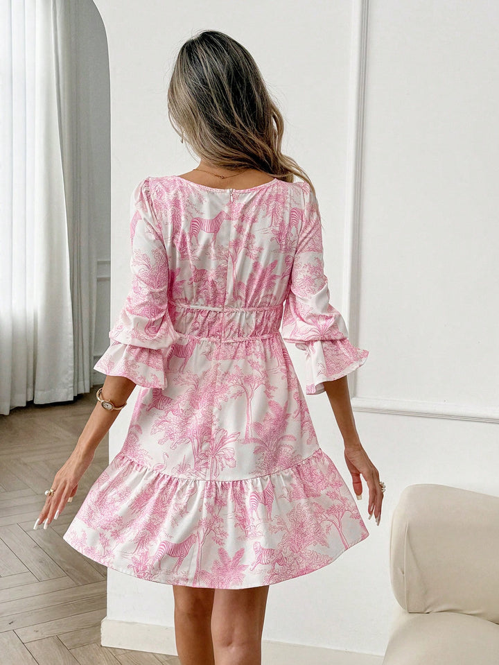 Rochie scurtă SHEIN, mix culori