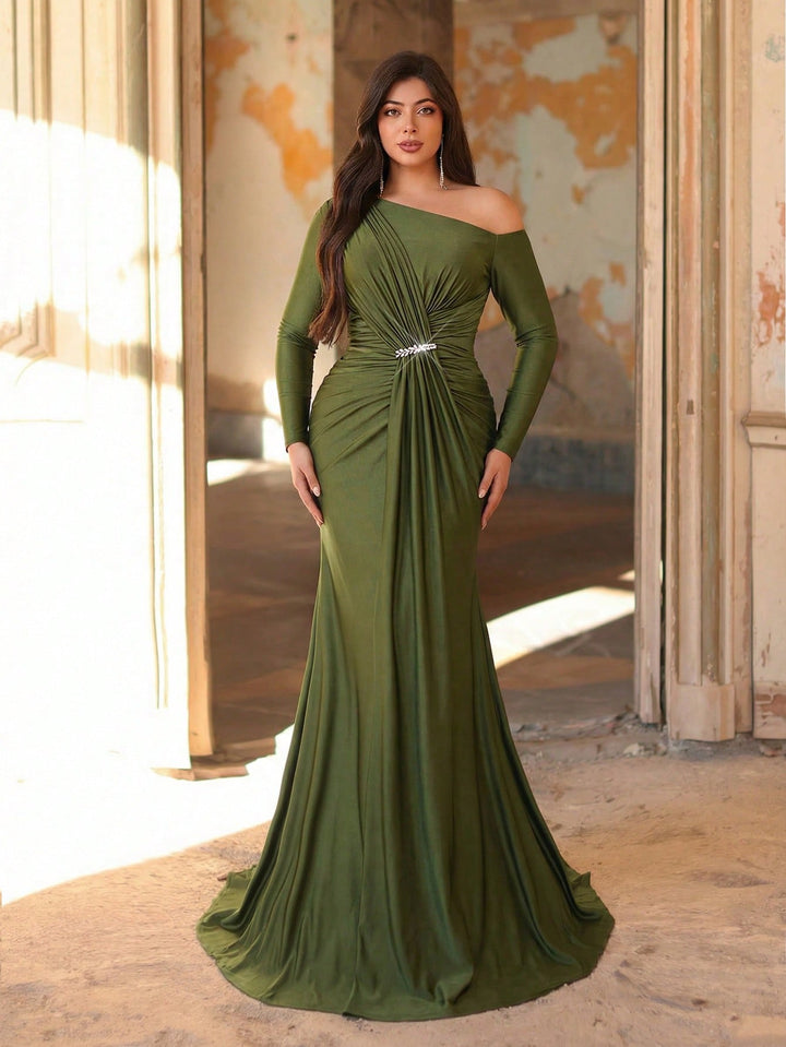 Rochie SHEIN, verde