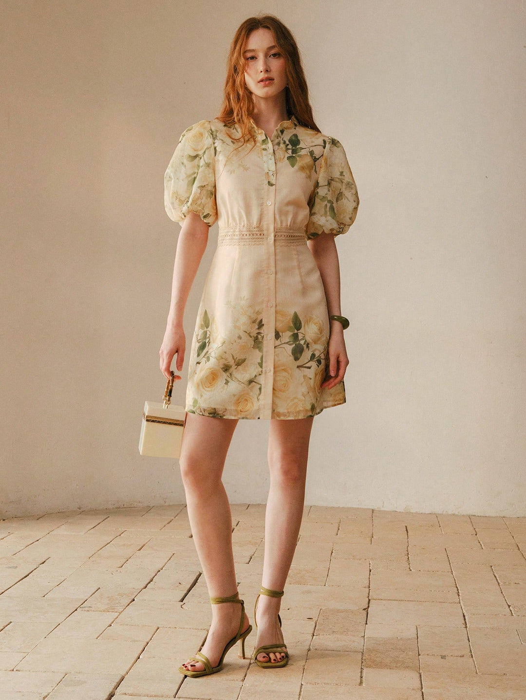Rochie scurtă SHEIN, galben