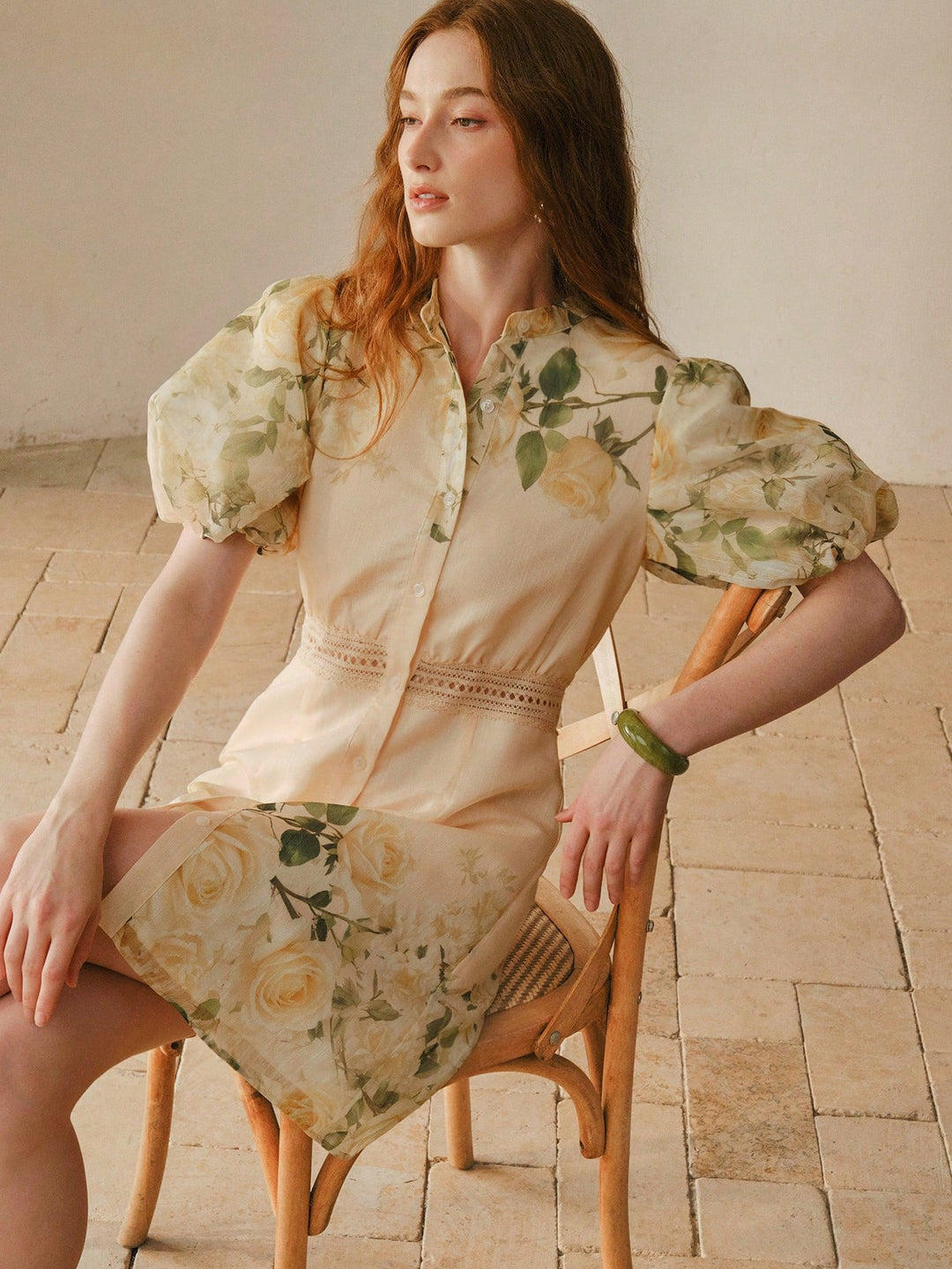 Rochie scurtă SHEIN, galben