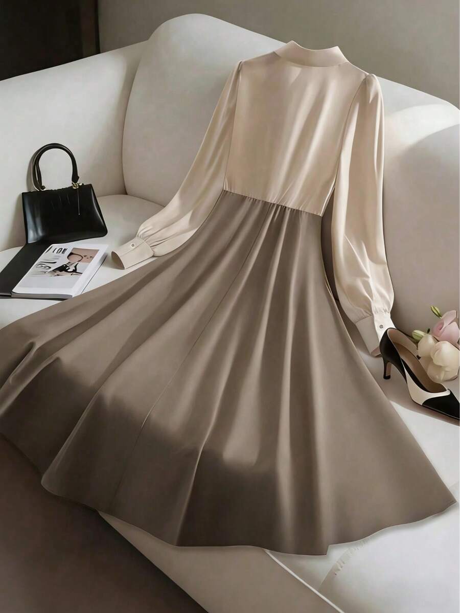 Rochie midi SHEIN, mix culori