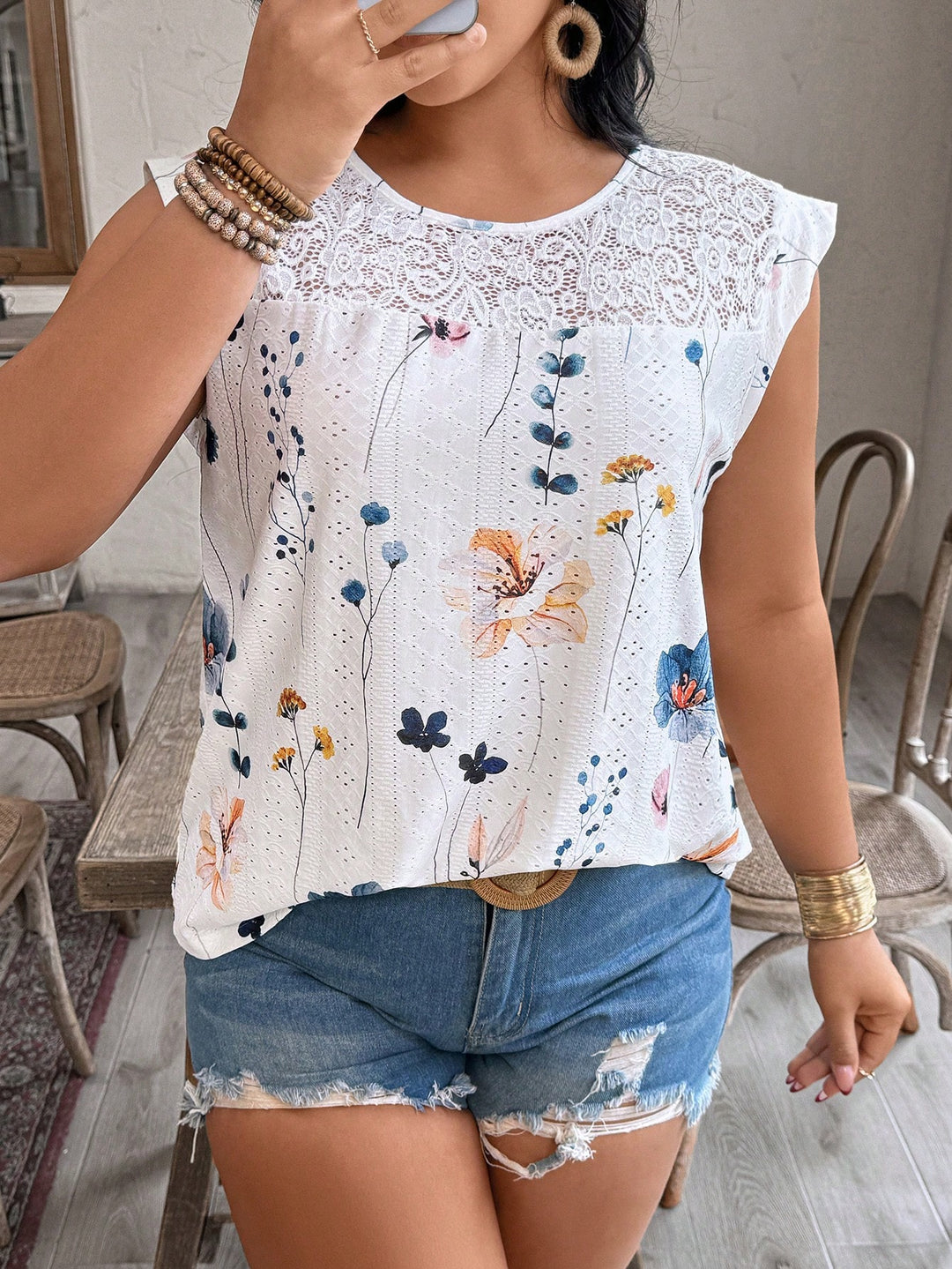 Tricou SHEIN, alb
