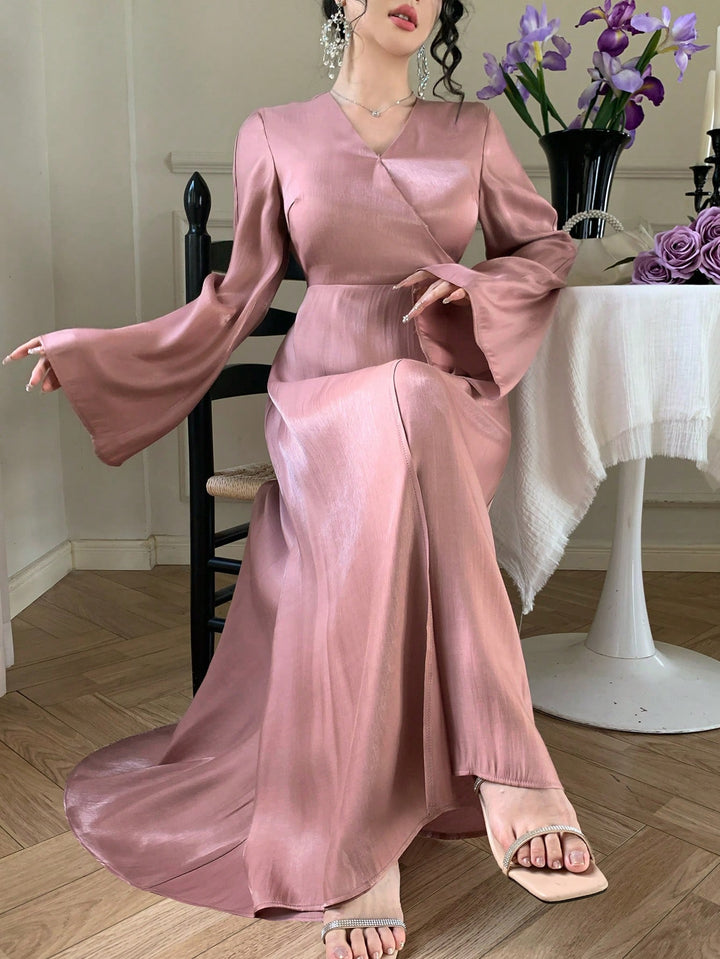 Rochie maxi SHEIN, roz
