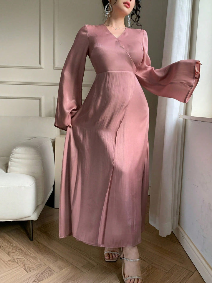 Rochie maxi SHEIN, roz