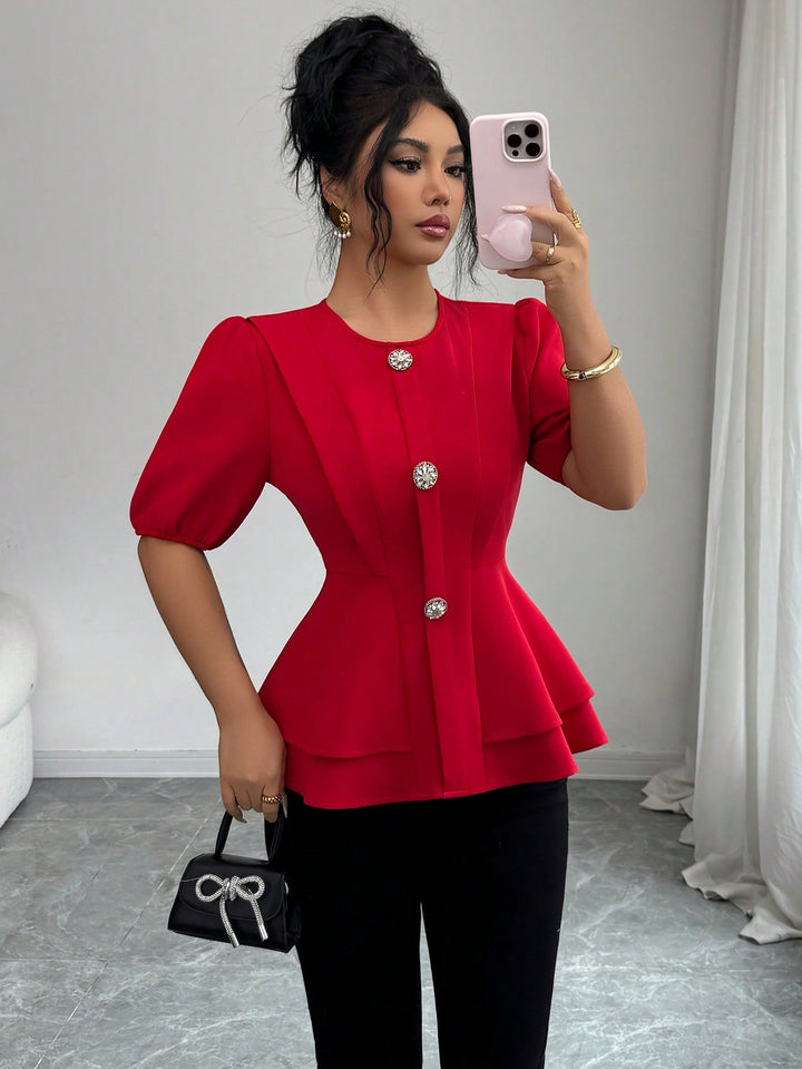 Bluza SHEIN, roșu