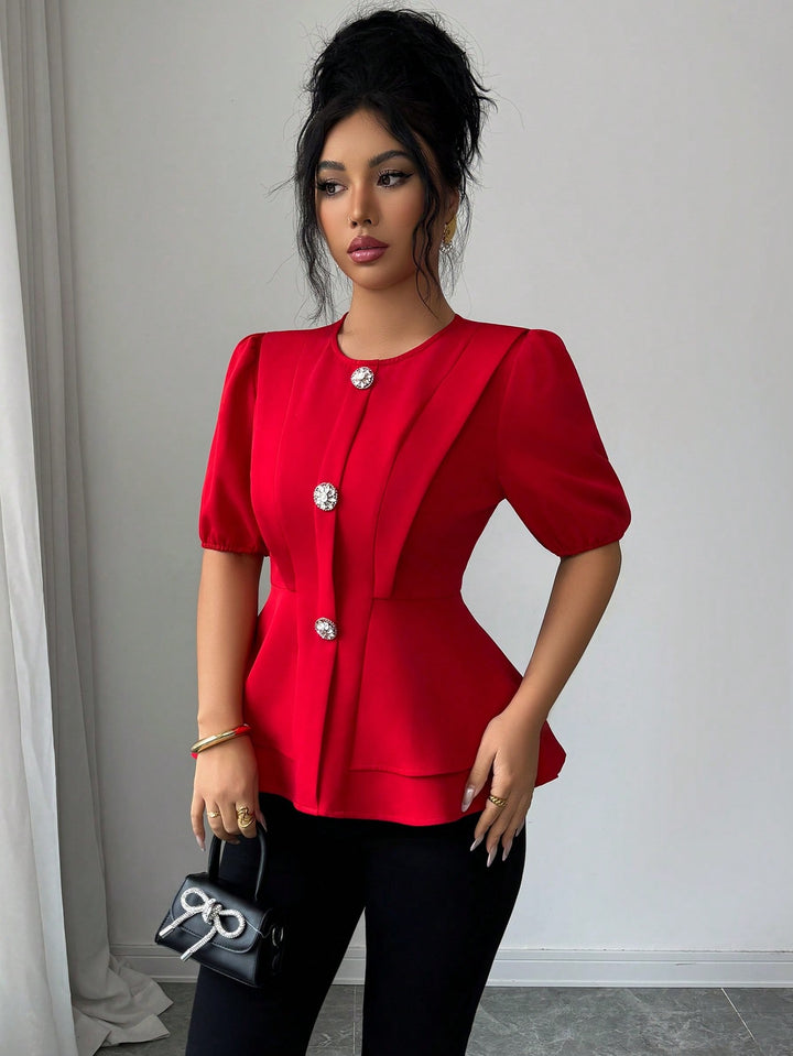 Bluza SHEIN, roșu