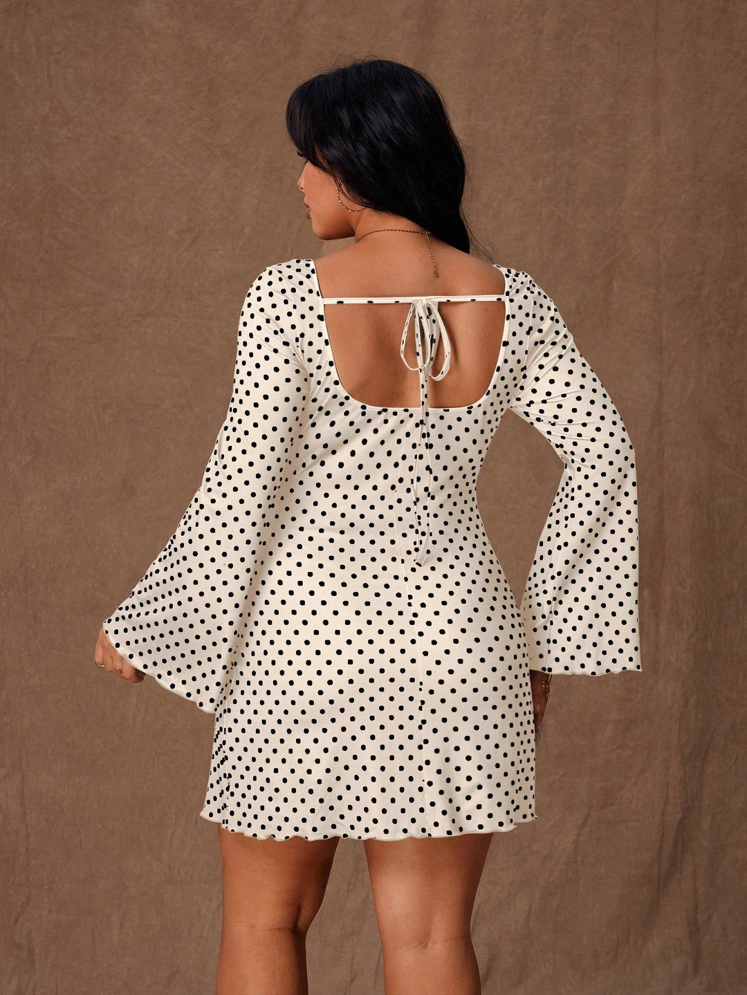 SHEIN mini ruha, ekrü