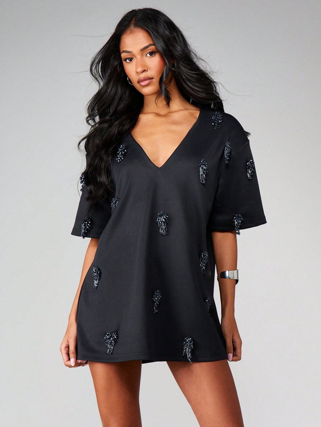 Rochie mini SHEIN, negru
