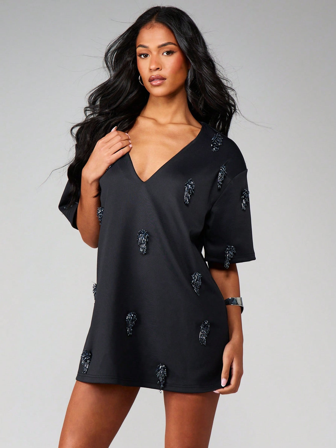 Rochie mini SHEIN, negru