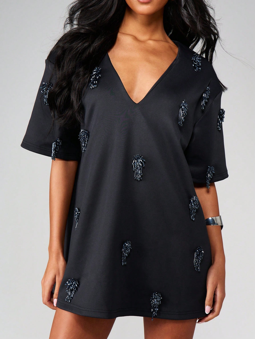 Rochie mini SHEIN, negru