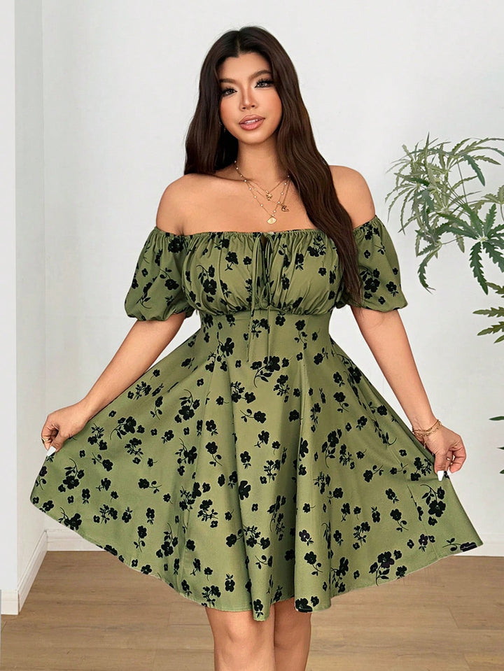 Rochie SHEIN, verde