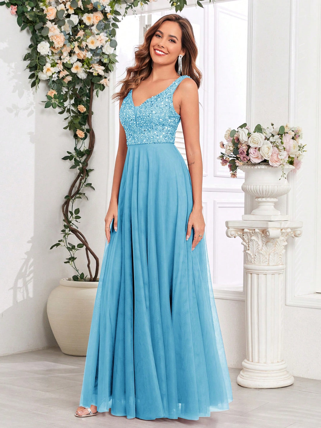 Rochie SHEIN, albastru