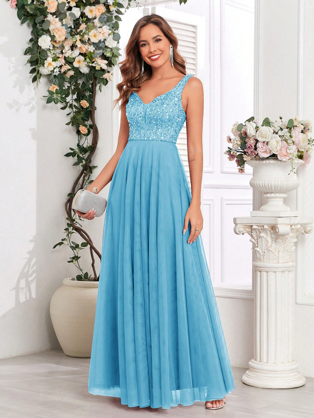 Rochie SHEIN, albastru