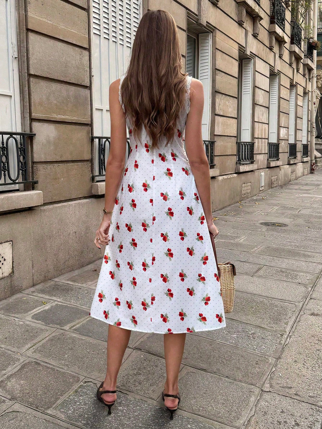 Rochie maxi SHEIN, mix culori