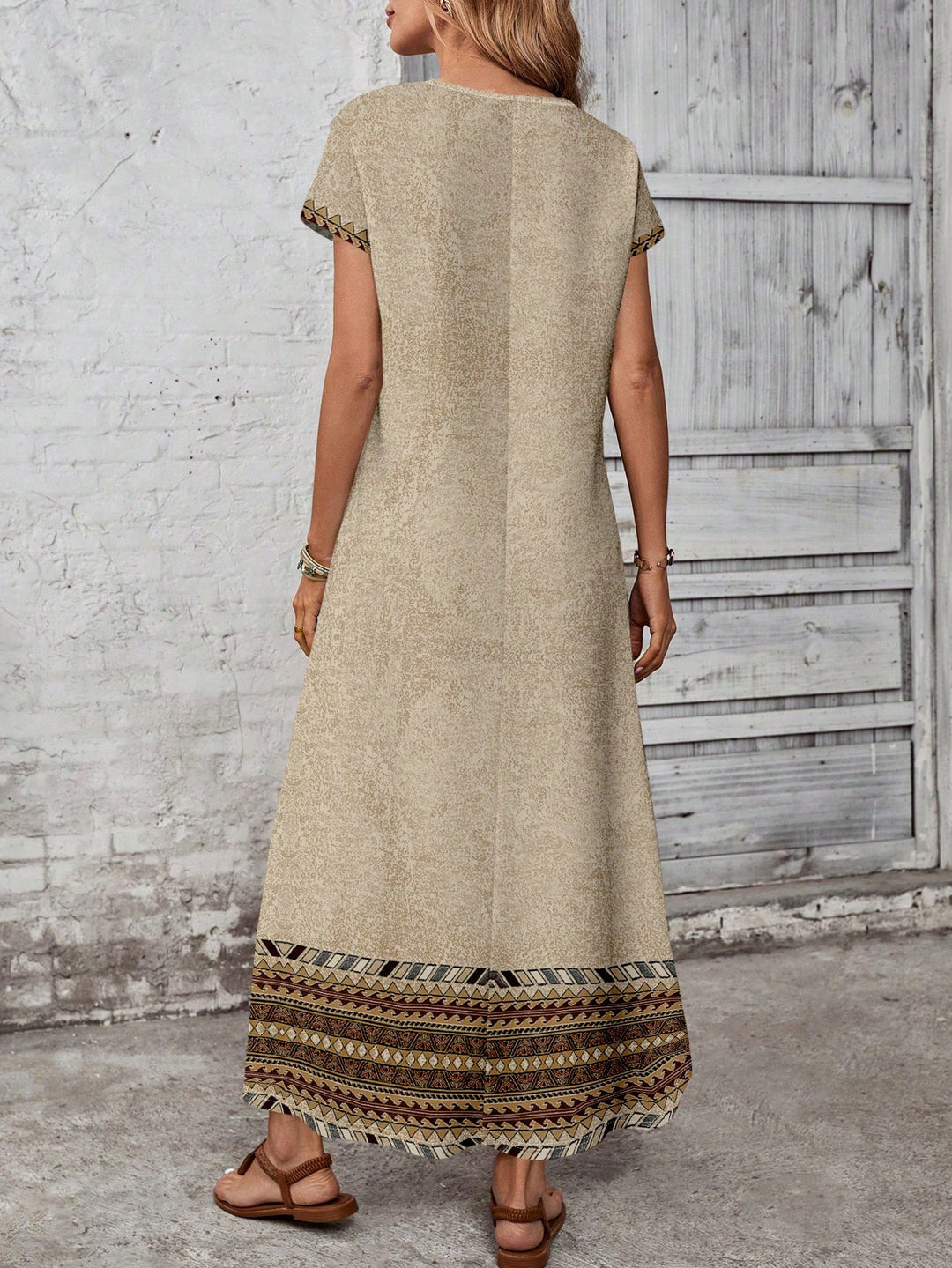 Rochie maxi SHEIN, mix culori