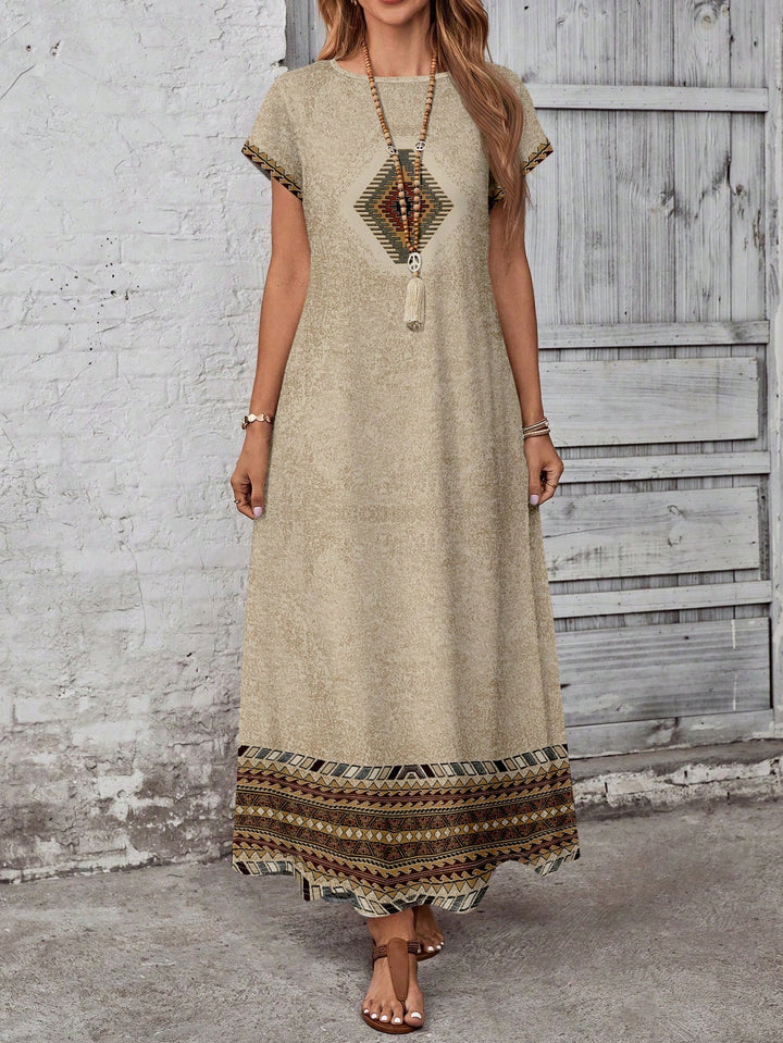 Rochie maxi SHEIN, mix culori