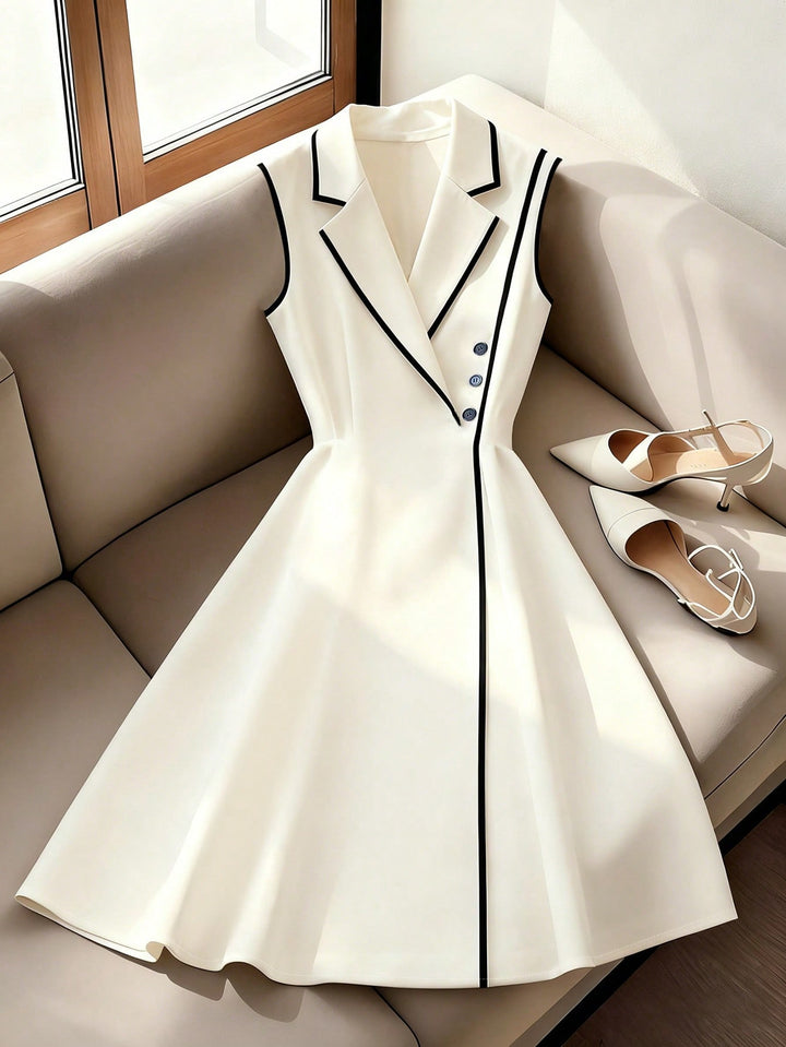Rochie midi SHEIN, bej
