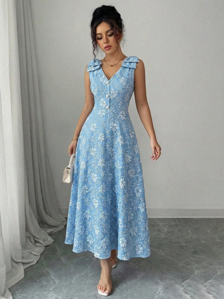 Rochie maxi SHEIN, albastru
