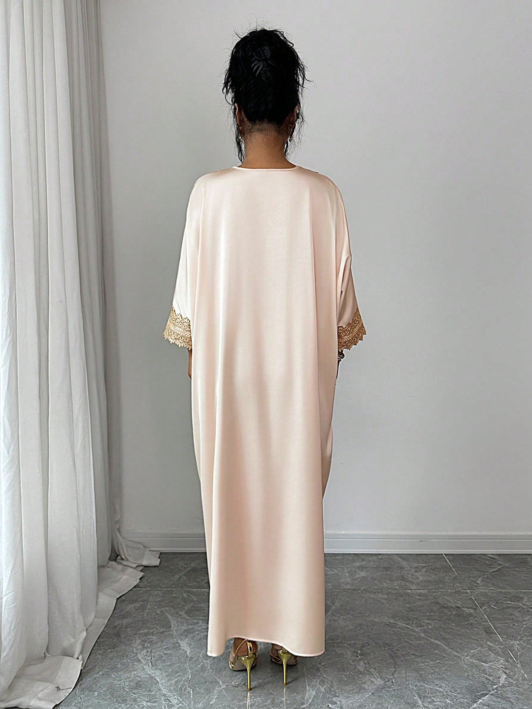 SHEIN Maxi ruha, bézs