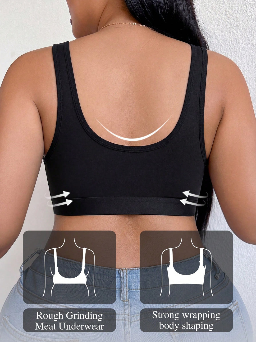 Sutien SHEIN, negru